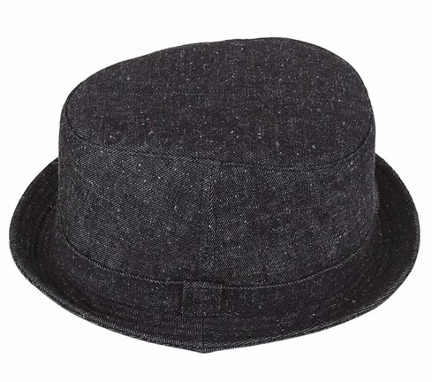 TOMネップデニムの帽子の製作例２