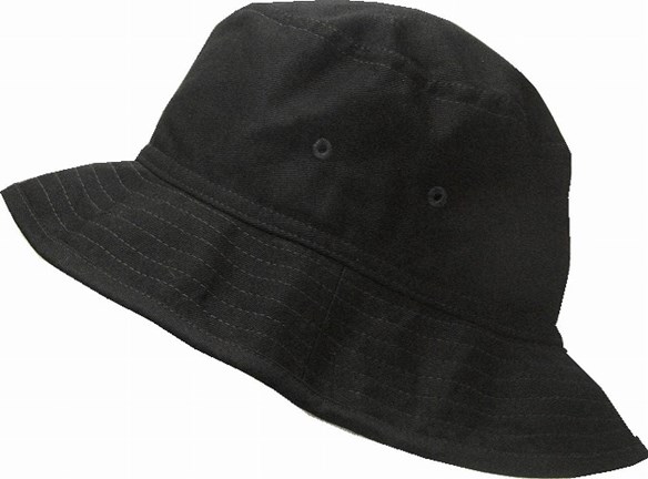 ハット チノクロス washed コットン 綿100% 秋冬 春夏 日本製 ブラック 1